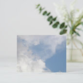 ふわふわ雲はがき ポストカード (スタンド正面)