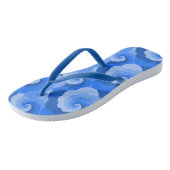 ふわふわ雲ブルースパイラルビーチサンダル ビーチサンダル (アングル)