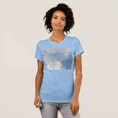 ふわふわ雲レディースTシャツ Tシャツ (正面フル)