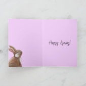 ふんわりアートうさぎ3 カード (内部)