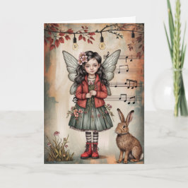 ふんわりフラワーフェアのグリーティングカード カード