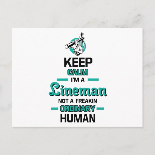 ふん保なフリーキンではないリンマンを落ち着ける ポストカード (正面)