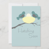 ふ化間もなく 招待状 (正面)