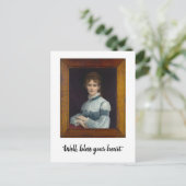 「ふ賛美ん、お前のハート」はがおもしろいき ポストカード (スタンド正面)