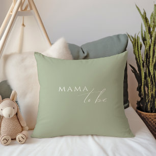 ふ whimsical Sage Green ママになる クッション