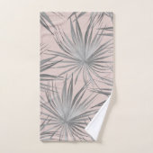 ぶしファンパーム#3 #tropical #decor #art バスタオルセット (ハンドタオル)