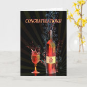 ぶたぶた来ぶりを祝す カード (黄色い花)