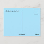 ぶたりりキリバスのビーチの風景|過去記事 ポストカード (裏面)