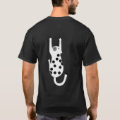 "ぶち猫 Tシャツ (裏面)