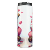 ぶっきらぼうなワイン入り猫 タンブラー (裏面)