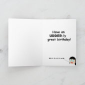 ぶっきらぼうな誕生日を持素晴らしつ カード (内部)