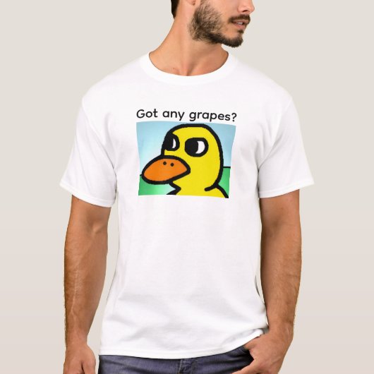 ぶどうある? Tシャツ (正面)