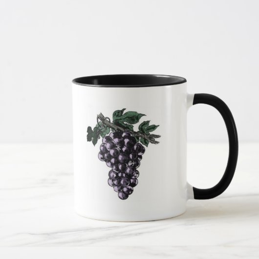 ぶどうつる植物マグ マグカップ (右)