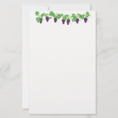 ぶどうつる植物文具紙 便箋 (正面)