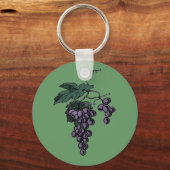 ぶどうつる植物 キーホルダー (正面)