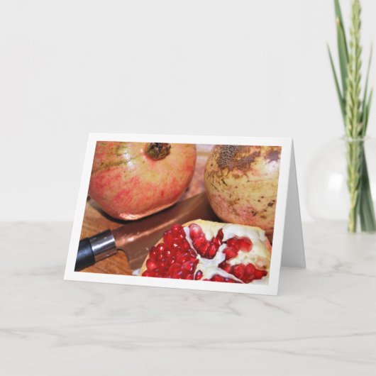 ぶどうとナイフ カード (正面)