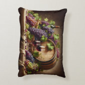 ぶどうとワインが生き残る アクセントクッション (裏面(縦))