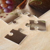 ぶどうとワインが生き残る ジグソーパズル (側面)