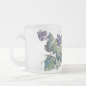 ぶどうのつる植物マグカップ フロストグラスマグカップ (左)