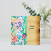 ぶどうの妖精物語のパーチメント 招待状 (スタンド正面)