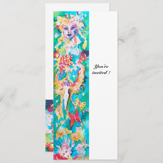 ぶどうの妖精物語6 招待状 (正面/裏面)