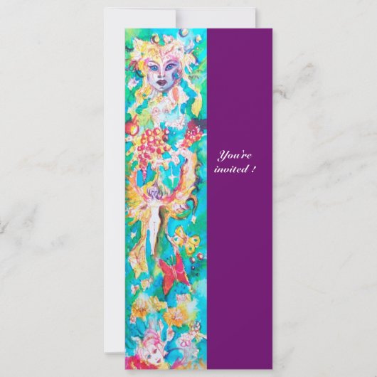 ぶどうの妖精物語9 招待状 (正面)