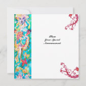 ぶどうの妖精物語 招待状 (裏面)