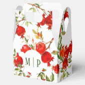 ぶどうの実 水彩テーマ 明るい色 フェイバーボックス (オープン)