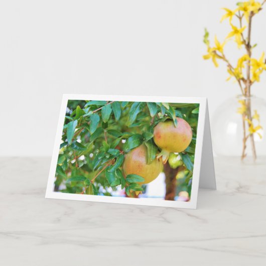 ぶどうの木の肖像 カード (黄色い花)