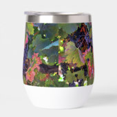 ぶどうの美しいワイングラス (右面)