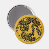 ぶどうの輪 マグネット (正面/裏面)