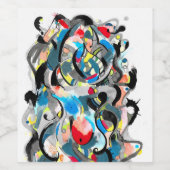 ぶどうの銀河 ワインラベル (シングルラベル)