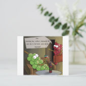 ぶどうの離婚は面白い ポストカード (スタンド正面)