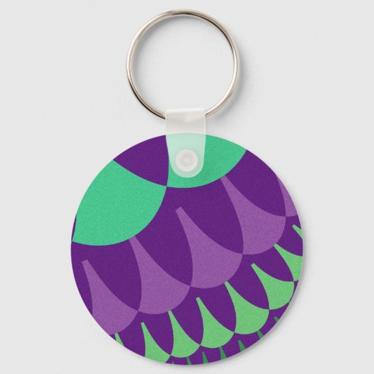 ぶどうはかりで測 キーホルダー (正面)