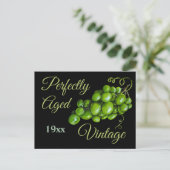 ぶどうはがき ポストカード (スタンド正面)