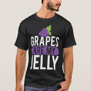 ぶどうは私のゼリーワインブドウだ Tシャツ