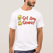 ぶどうを持ってるかい?あひるの歌 Tシャツ (正面)