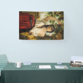 ぶどうイタリアン狩り女性（夏の収穫） 横断幕 (トレードショー)