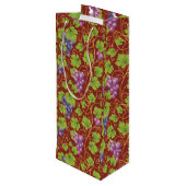 ぶどうエレガント紙ワイントート ワインギフトバッグ (裏面アングル)