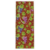 ぶどうエレガント紙ワイントート ワインギフトバッグ (裏面)