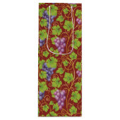 ぶどうエレガント紙ワイントート ワインギフトバッグ (正面)