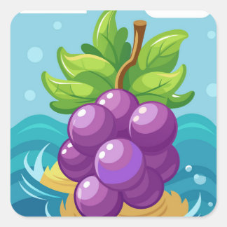 ぶどうオーガニックス スクエアシール