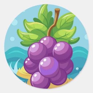 ぶどうオーガニックス ラウンドシール