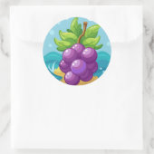 ぶどうオーガニックス ラウンドシール (バッグ)