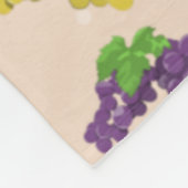 ぶどうカラフルス フリースブランケット (角)