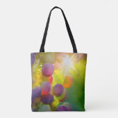 ぶどうカラフルワインラバーズトートバッグ トートバッグ (裏面)