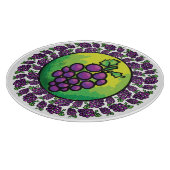 ぶどうカラフル台所用裁断ボード カッティングボード (角)