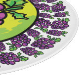 ぶどうカラフル台所用裁断ボード カッティングボード (角)