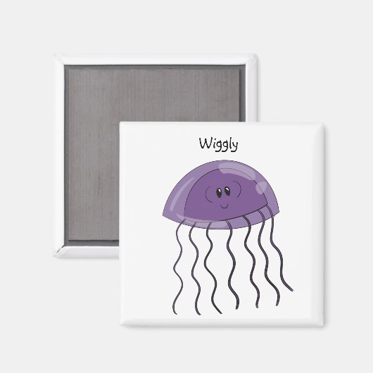 ぶどうクラゲ マグネット (正面/裏面)