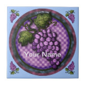 ぶどうタイル タイル (正面)